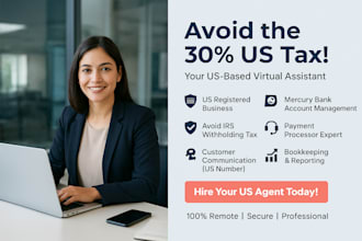 be your US based business consultant for mercury bank, US business acc