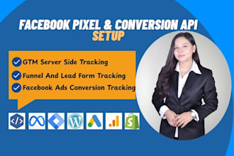 set up facebook pixel and conversion API via GTM server side