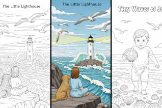 design coloring books for kids and adults, KDP read, line art designs