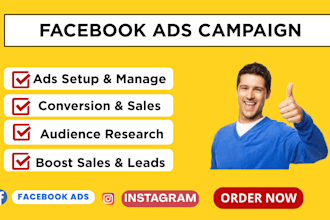 setup facebook ads campaign, fb ads, meta ads, instagram ads