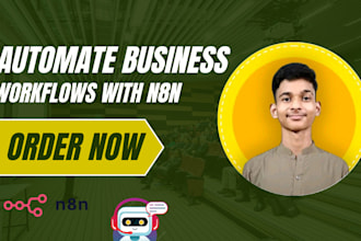 automate your business workflows with n8n
