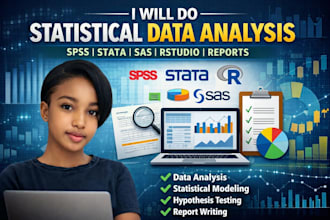statistical data analysis using SAS,r,stata,python