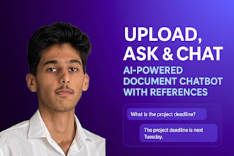 build a secure document upload ai chatbot with citations rag