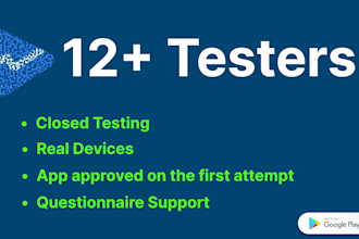 12 testers or 20 testers for google play closed testing 14 days