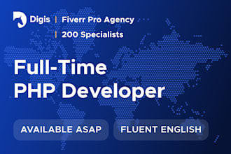 provide a full time php developer