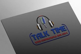 design a podcast cover art and podcast logo
