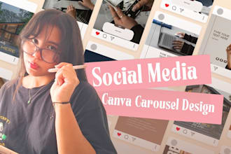 creative, engaging and editable canva carousel templates