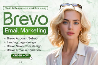 setup brevo email marketing automation campaigns design brevo newsletters