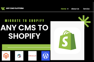 migrate to shopify magento prestashop oracle wordpress square shopify migration