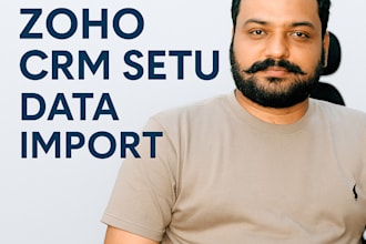 zoho CRM with deals and fields
