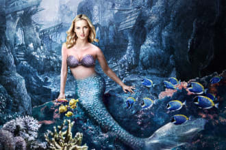 draw you as a mermaid