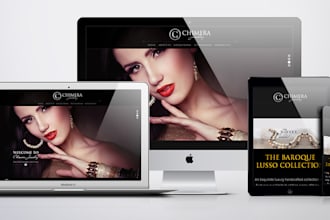 design 5 page website