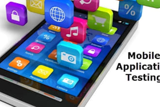 test your android mobile app and report bugs