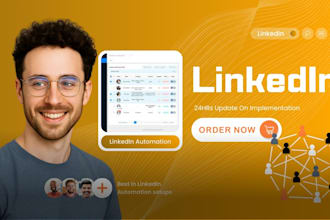 linkedin outreach b2b lead generation with daily reports