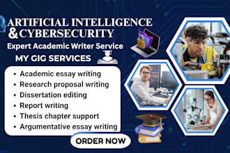 do expert academic writer service on artificial intelligence, cybersecurity