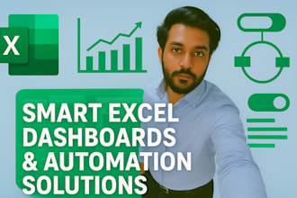 create smart excel dashboard and automation solutions