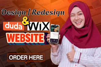 design duda website for your ecommerce business wix website development duda