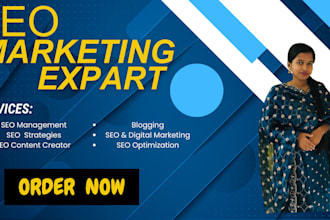 do high quality backlinks, keyword research and totally SEO optimization