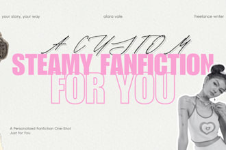 write a steamy oneshot for you