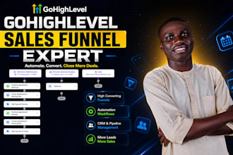 gohighlevel landing page ghl crm n8n automation go high level workflow expert