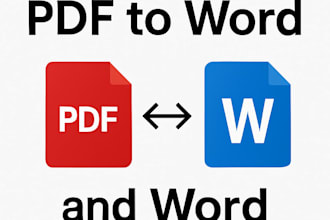 convert PDF to word and word to PDF with perfect formatting
