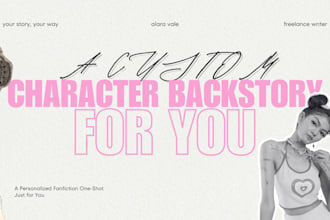 create the backstory of your oc