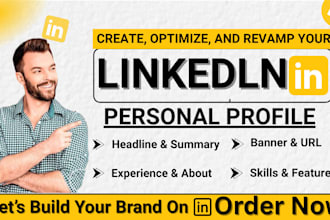 create, optimize, and revamp your linkedin profile