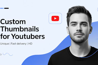 design professional and eye catching youtube thumbnails that boost clicks