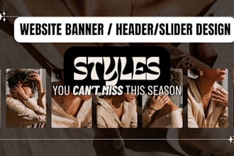 design shopify website product banner store header slider hero images banner ads