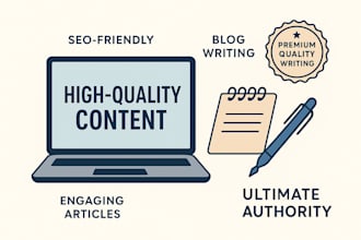 engaging and SEO friendly content that drives traffic