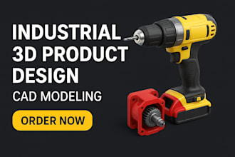 3d industrial product design, cad modeling, 3d rendering, prototyping solidworks