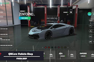 create fivem server, scripts, cars, maps, esx, qbcore, mlo and optimizations