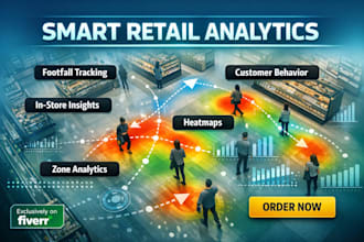 develop smart retail analytics for footfall, behavior, and in store insights
