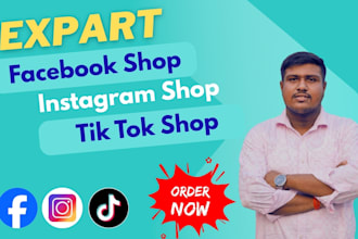 set up and manage social commerce shop with strategy