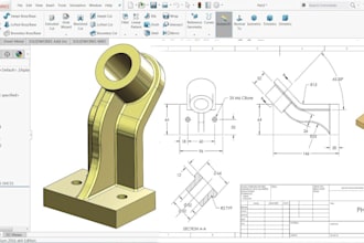 design 3d mechanical parts in solidworks and autocad cad models for 3d printing