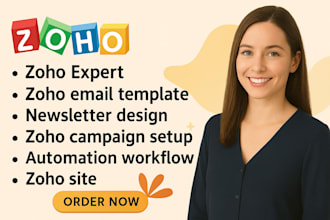 create stunning zoho email newsletter, audience segmentation zoho email template