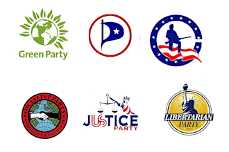 design modern unique attractive election party appealing political campaign logo