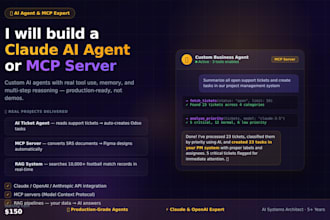 build a claude ai agent or mcp server