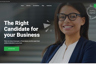 do recruitment wordpress website job board healthcare staffing website