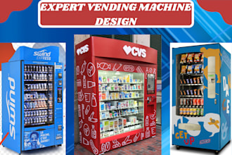 customize an expert vending machine and atm machine design