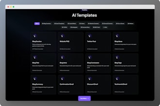 create saas ai content generator generative ai platform like jasper, writesonic