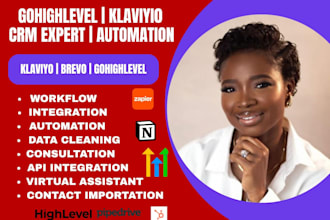 set up ghl automation klaviyo go high level expert landing page mailerlite brevo