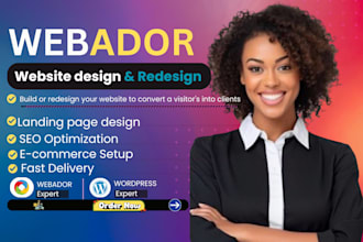 design webador website webador redesign and hostinger website design