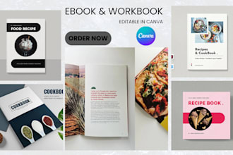 design custom canva templates, ebooks, and digital journals