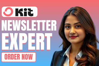 setup convertkit newsletter convertkit email sequence kit landing page expert