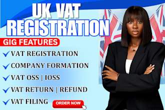 do vat registration for UK and non UK businesses with oss and ioss setup