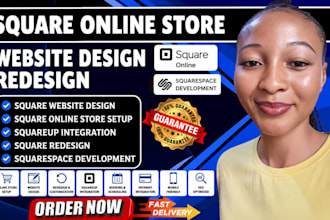 square website design square online store squareup setup squarespace development