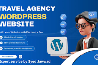 build your wordpress travel agency and tour booking website