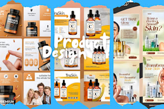design  product banner, flyer poster product design ads flyer