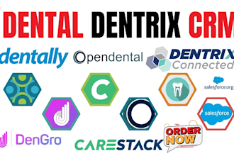 setup dental crm dentrix carestack dengro open dental dentally curve dental crm